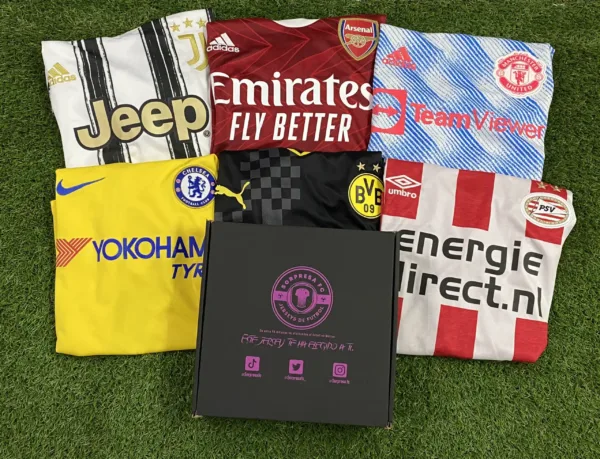 Mystery Box de jersey sorpresa de futbol
